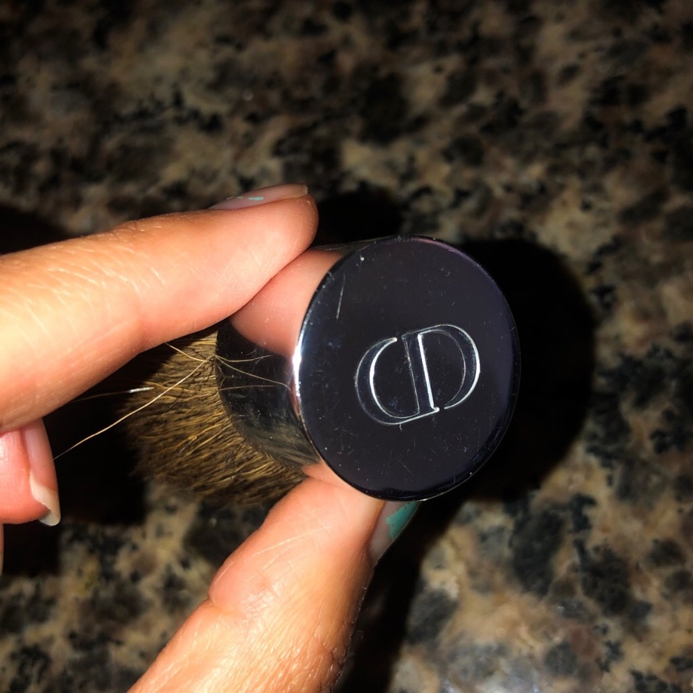 Christian Dior travel size kabuki brush